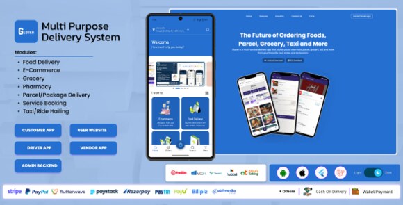 GLOVER Multi-Service Super App Platform
