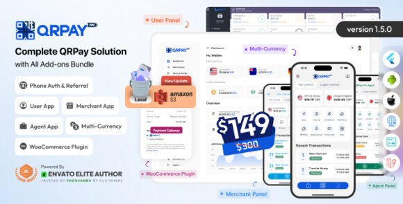 QRPay Pro Complete QRPay Solution with All Add-ons Bundle