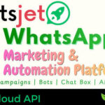 WhatsJet SaaS A WhatsApp Marketing Platform with Bulk Sender